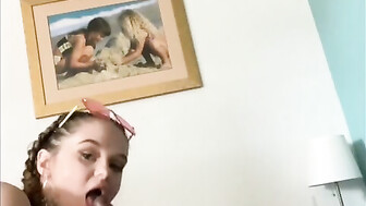 Hot white girl takes BBC