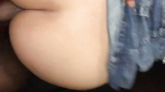 Public sex in an elevator