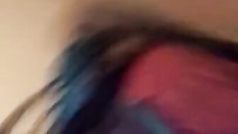 White girl sucks and fucks BBC before work