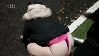 Huge black bull having fun with BBC slut