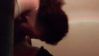 Slutty girl takes black cock