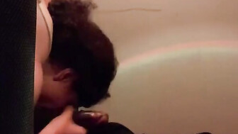 Slutty girl takes black cock