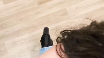 Cuckold white babe fucks bbc before her training