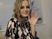 Blond wife surprised her man by inviting another BBC