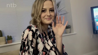 Blond wife surprised her man by inviting another BBC