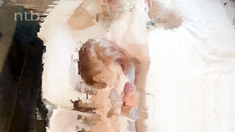 Cuckold white wife spitroadsted her her husband and lover