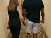 Redhead wife shared with black lover at hotel