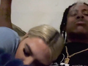 Pornstar sneaky link. She love dark chocolate