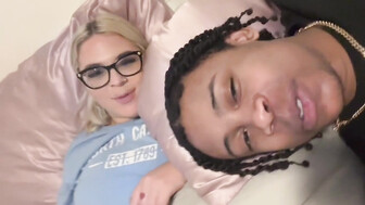 Pornstar sneaky link. She love dark chocolate