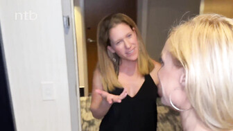 Two cuckold white wives finally meat each other and share that bbc