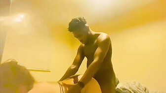 BBC obsessed snowbunny gf cheats with bbc while unaware cuckold boyfriend