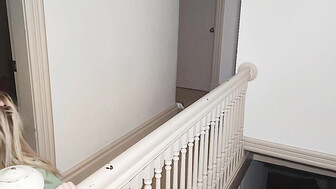 White slut cheats on her bf in an airbnb