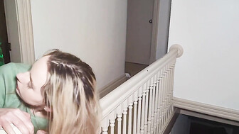 White slut cheats on her bf in an airbnb