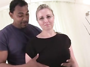 Mature slut gets a good fucking from well hung stud