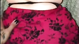 Sexy thick blonde red skirt BBC backshots