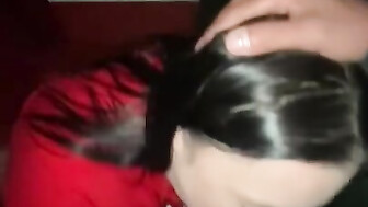 Naughty white slut deepthroat BBC