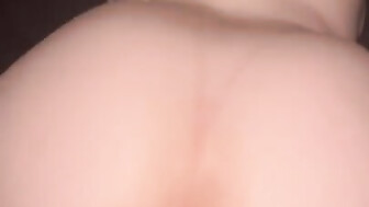 Thick ass white girl takes black cock