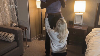 Firmbody cuckold white wife lets he husband clean her bbc creampie