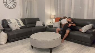 Busty blonde enjoying huge cock