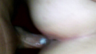 Sarah cums on daddys dick