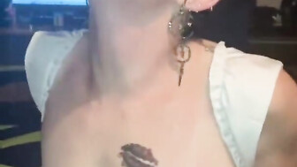 Amateur gf creams first BBC in front of cuck bf