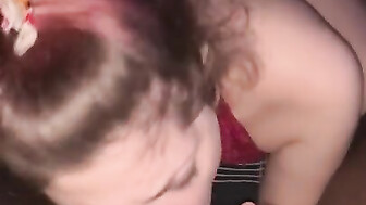 Sucking a Big black cock