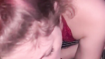 Sucking a Big black cock