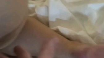 Hubby checks wife's pussy after new round with bbc