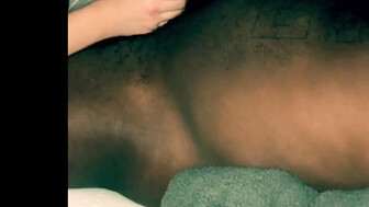 Teen white babe gets creampied by her hung black daddy