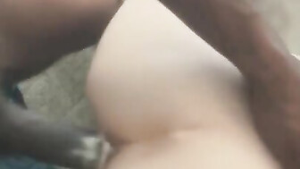 Creamy pussy takes BBC