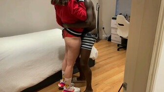 Hotwife takes BBC in front of cuck hubby