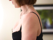 Hubby cleans cream from wife's pussy after her first gangbang