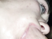 I take my gf to meet my friends 9 inch cock