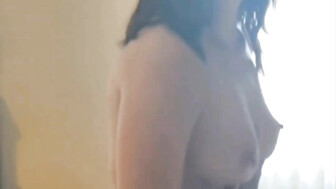 Hot wife takes large black cock and lets hubby with sloppy seconds