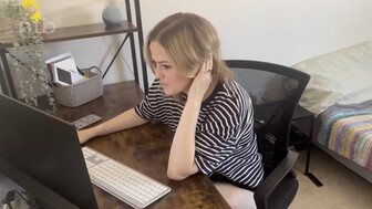 Sexy hotwife meeting with her lover