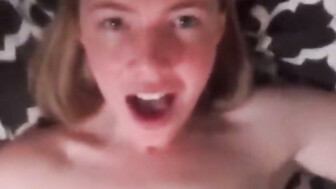 Fear, Confusion, and Joy on her face