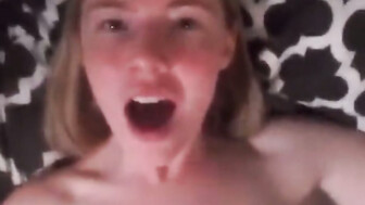 Fear, Confusion, and Joy on her face