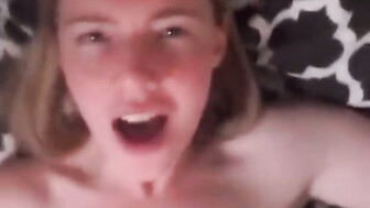 Fear, Confusion, and Joy on her face