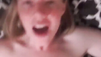 Fear, Confusion, and Joy on her face