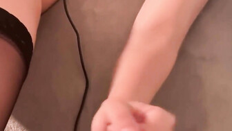 Thick sexy wife with huge tits sucks and rides BBC