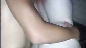 girlfriend fucks friend