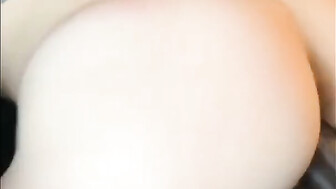 Petite big ass white girl creaming on BBC