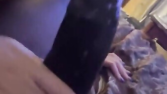 Sloppy blowjob she loves it