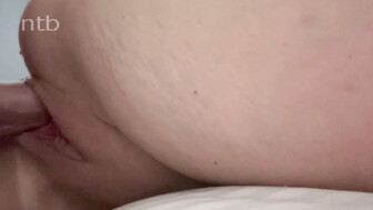 Brickhouse cuckold milf gets that hard dick bareback from behind