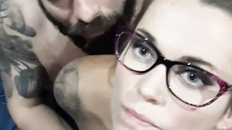 Cuckold wife and hubby sucks BBC