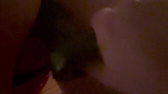 milf leather skirt bbc before party