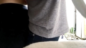 White girl fucked by her black boyfriend in the kitchen  xHamster