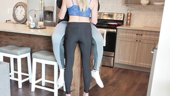 Cuckold wife takes that bbc right there in her kitchen