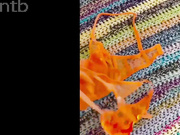 Hubby is a horny helper and his wife is thankful for that