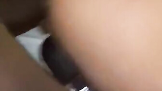 Doggystyle until he fills her married pussy with his cum